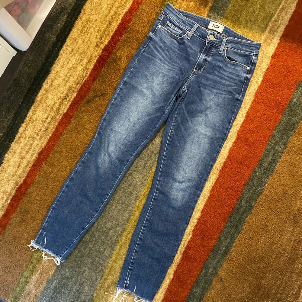 Paige | Mid-rise ankle jeans